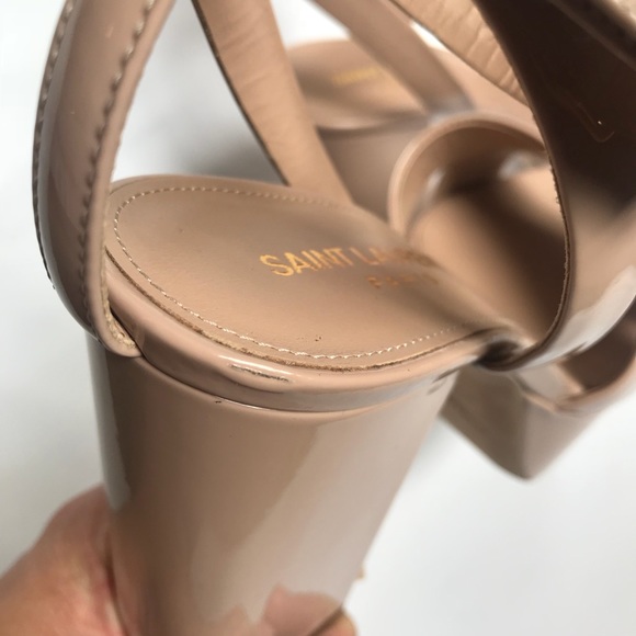 SALEYves Saint Laurent Farrah80 Crossover Sandal - Picture 8 of 8